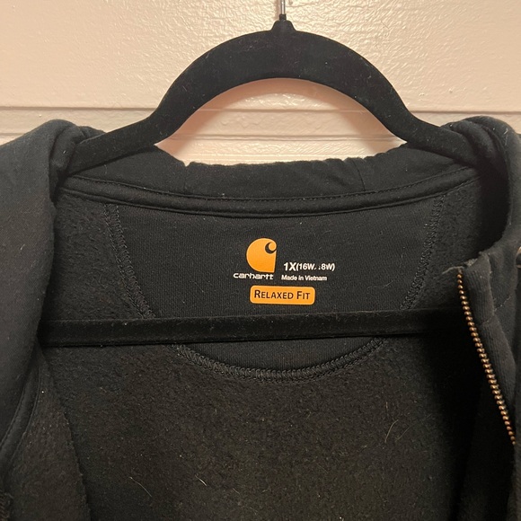 Carhartt Relaxed Fit Black Hoodie - Picture 2 of 3